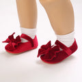 Baby Girls Infant Bow Flat Shoes by Baby Minaj Cruz