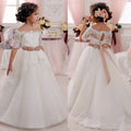 Lace Wedding Flower Girl Dresses by Baby Minaj Cruz