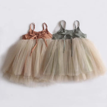 Princess Summer Backless Baby Girl Tutu Dress by Baby Minaj Cruz