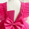 Sequin Hot Pink First Birthday Dress Prom Clothes by Baby Minaj Cruz