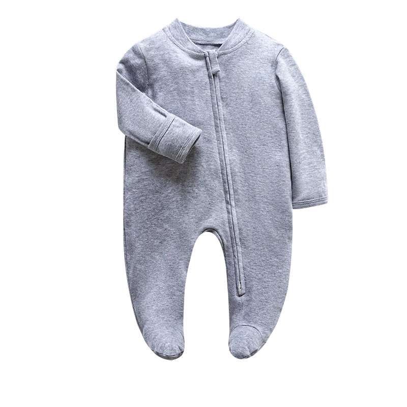 Unisex Baby Long Sleeve Bodysuit For Toddler grey by Baby Minaj Cruz