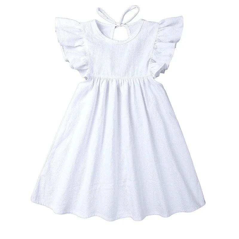 Cotton Summer Princess Dress For Baby Girl 1st Birthday by Baby Minaj Cruz