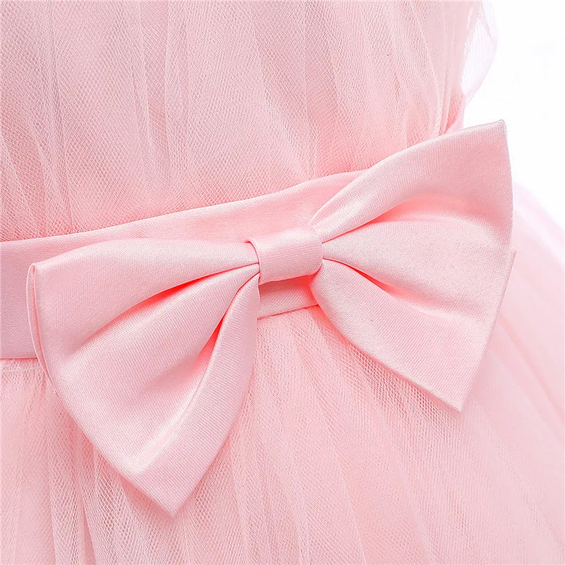 Elegant Baby Girls Pink Tutu Prom Dress For Party by Baby Minaj Cruz