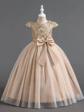 Princess Bridesmaid Tulle Ankle Length Dress by Baby Minaj Cruz