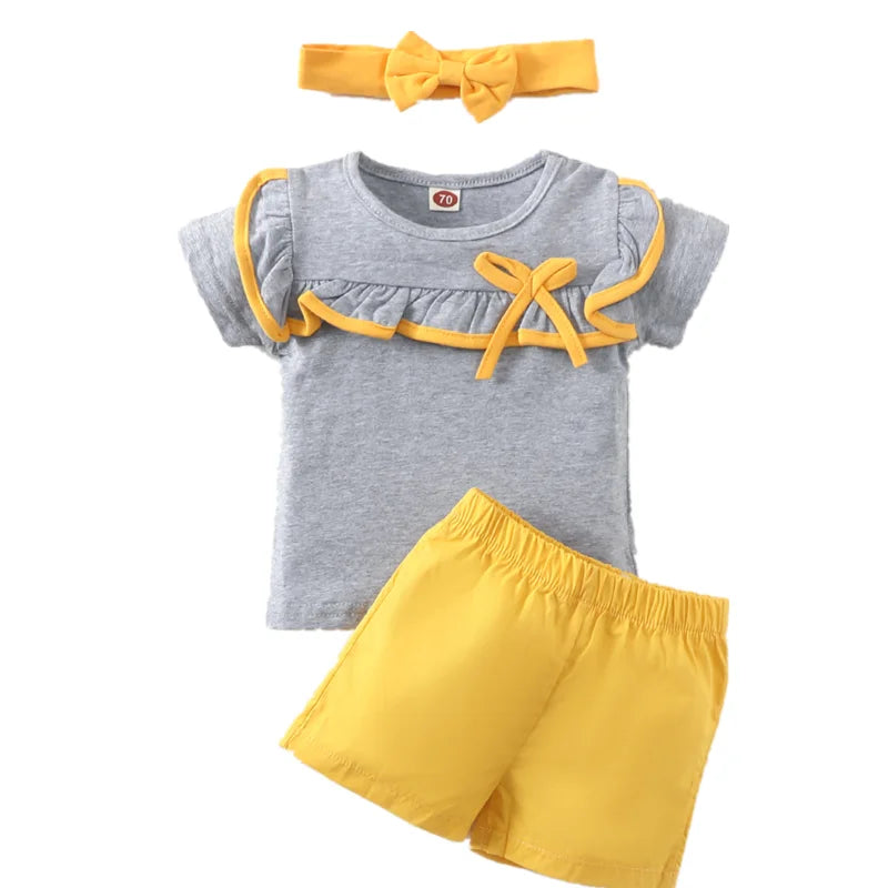 Causal Summer Newborn Twins Clothes by Baby Minaj Cruz