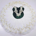 Professional swan lake ballet tutu Girl Women Classic Costume Green and white by Baby Minaj Cruz