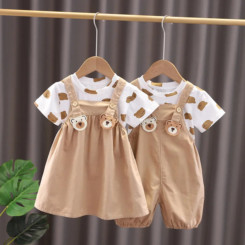 Twins Sets baby overall dress by Baby Minaj Cruz