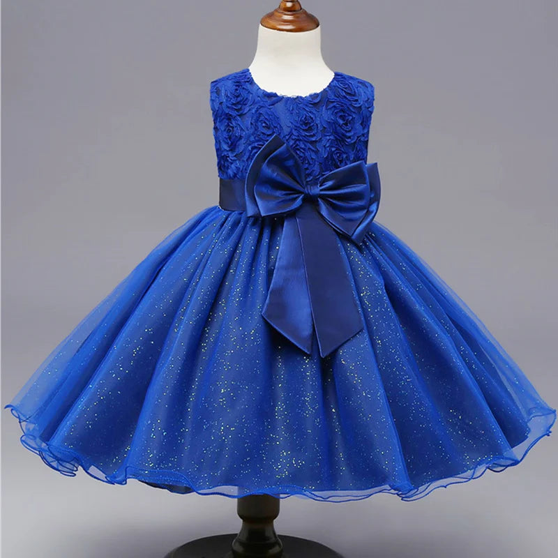 Elegant Dress for Evening Party Princess Gown dark blue by Baby Minaj Cruz