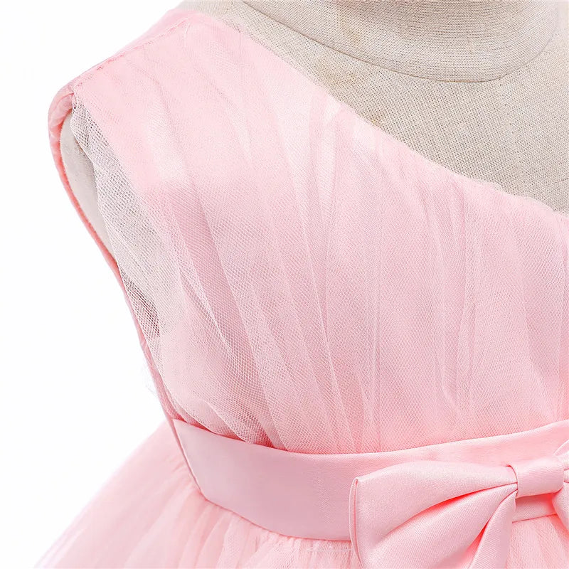 Elegant Baby Girls Pink Tutu Prom Dress For Party by Baby Minaj Cruz