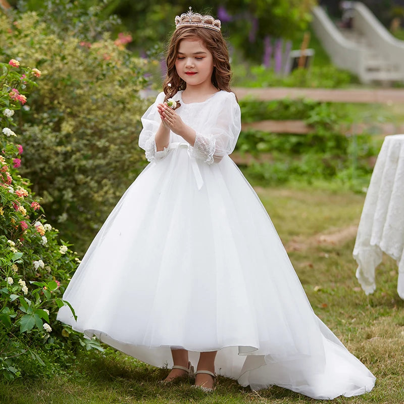 Formal White Bridesmaid Dresses With Lace white by Baby Minaj Cruz