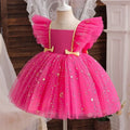 Green Sequins Short sleeves Birthday Tutu Dress by Baby Minaj Cruz