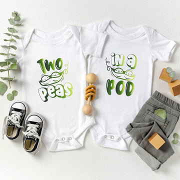 Twin White Newborn Bodysuit Toddler Outfits by Baby Minaj Cruz