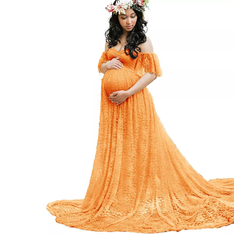 Long Maternity Dresses For Photography by Baby Minaj Cruz
