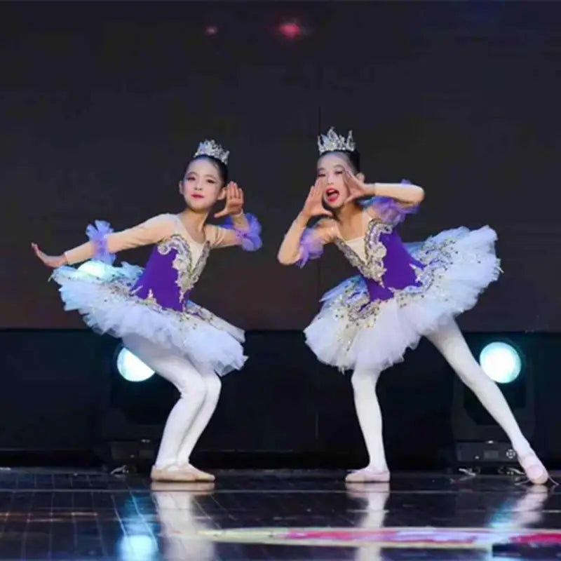 Professional swan lake ballet tutu Girl Women Classic Costume Purple by Baby Minaj Cruz