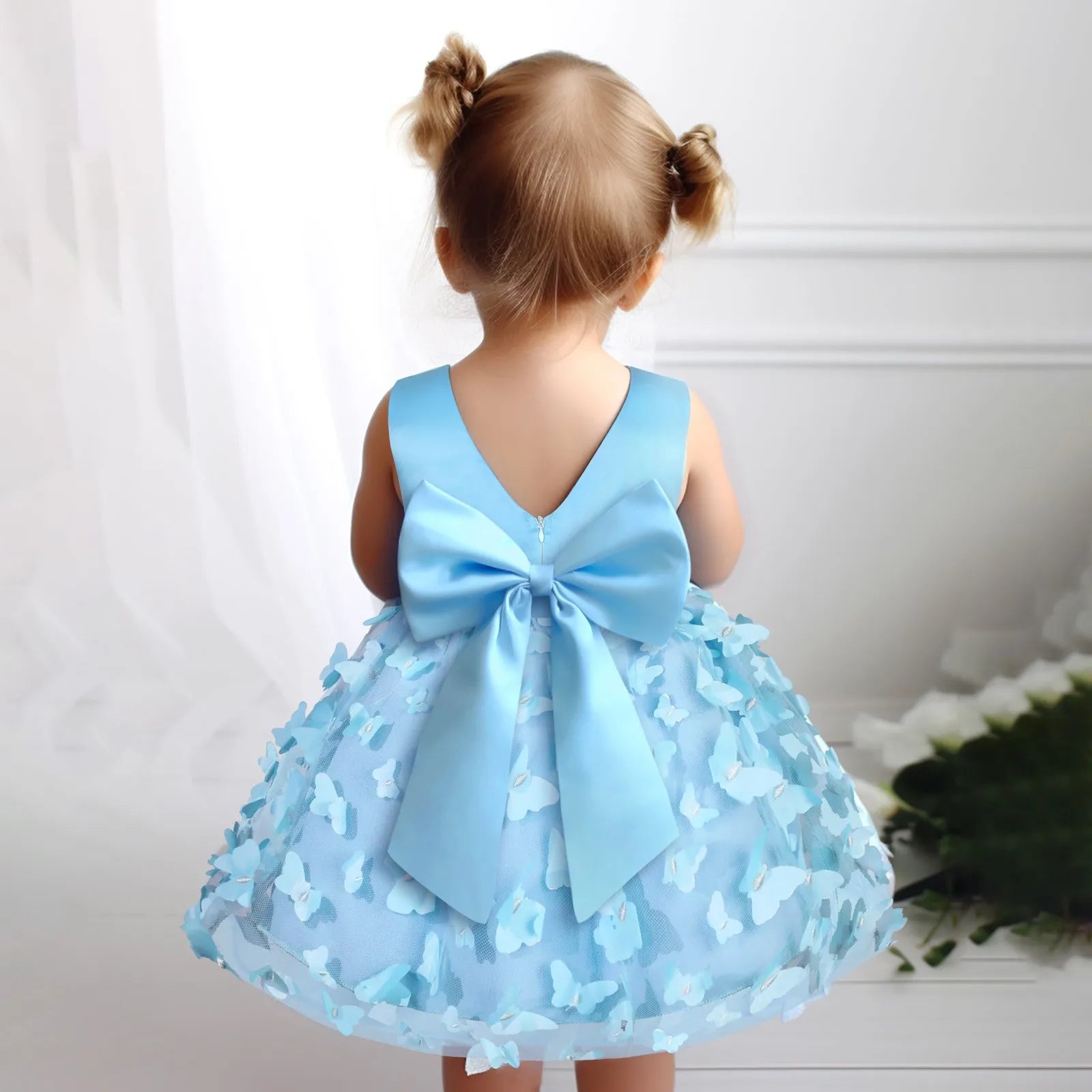 Infant Sleeveless Birthday Party Dress by Baby Minaj Cruz