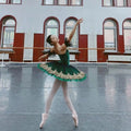 Professional swan lake ballet tutu Girl Women Classic Costume Green by Baby Minaj Cruz