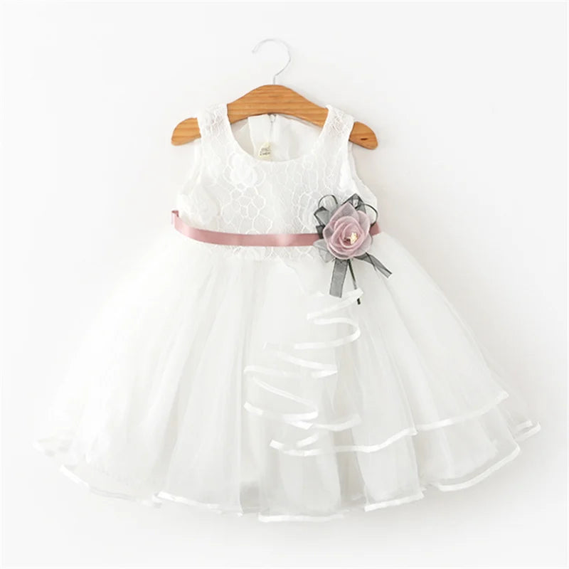 Fluffy Cake Smash Dresses For Toddler ivory by Baby Minaj Cruz