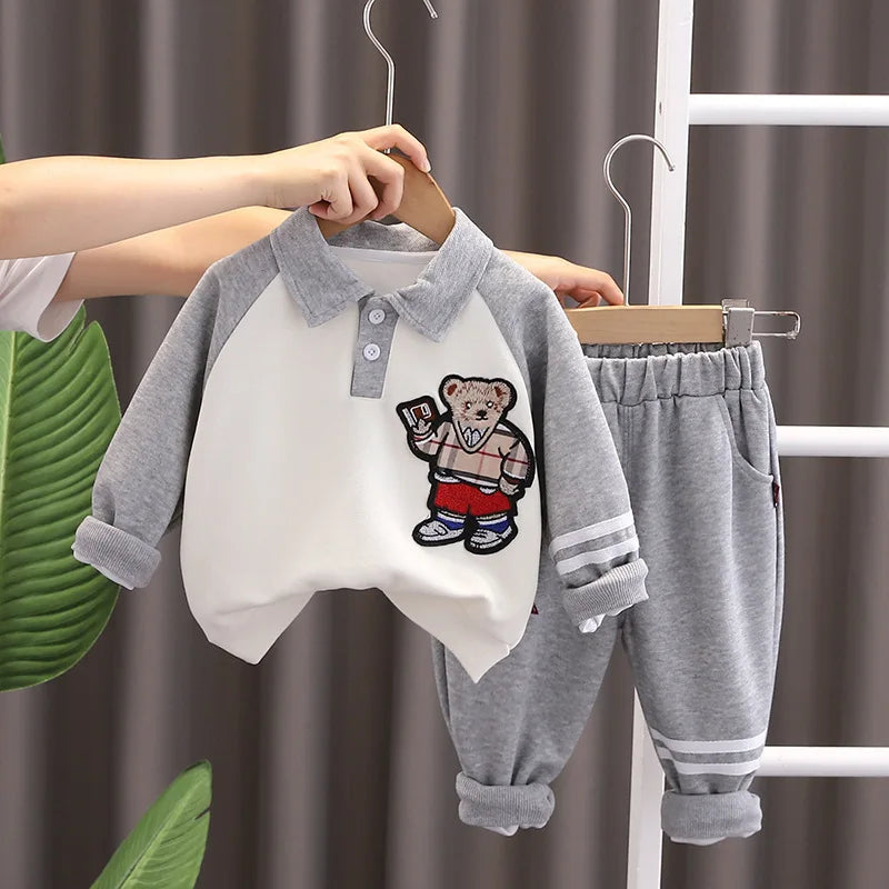 Sweatshirts Clothing Twins Sets Outfits dark grey by Baby Minaj Cruz