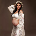 Boho Maternity Dress Photo Shoot Long Dresses by Baby Minaj Cruz