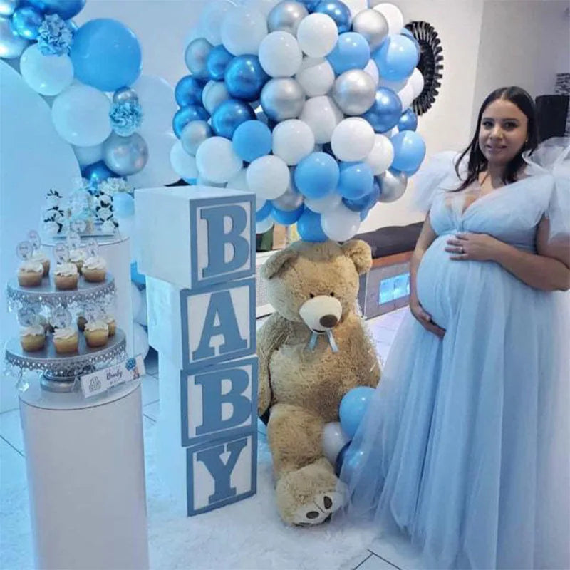 fluffy tulle maternity dress Photoshoot Props by Baby Minaj Cruz