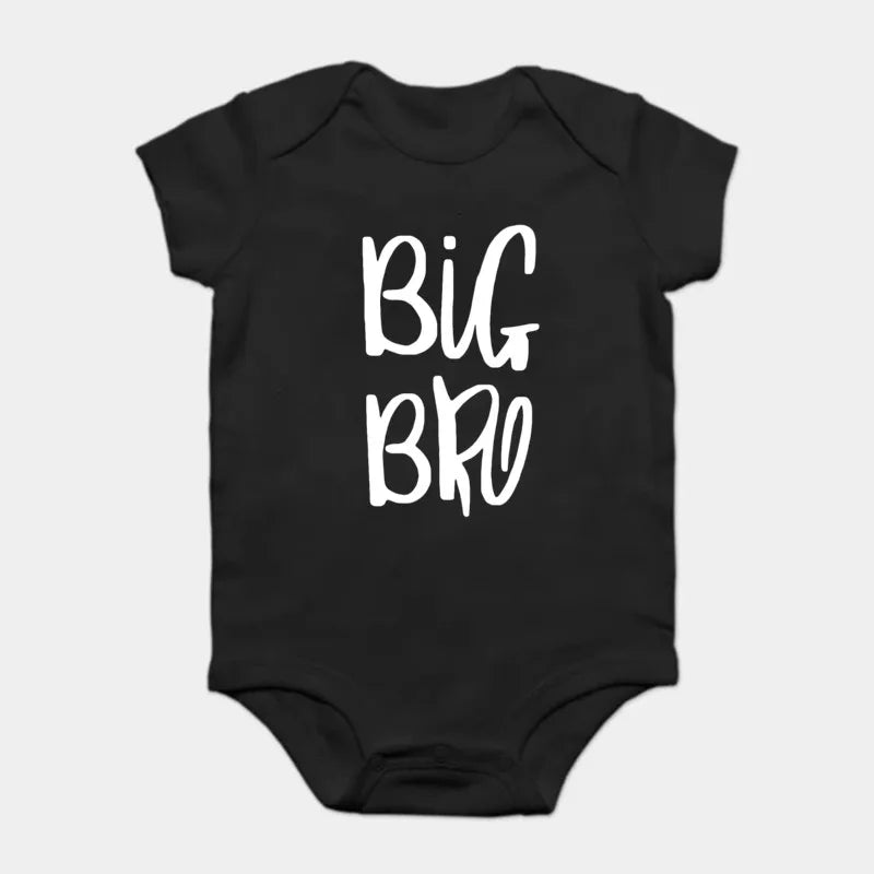 Twin Set Dress And Romper Matching Outfits Romper-BIG BRO 1 by Baby Minaj Cruz