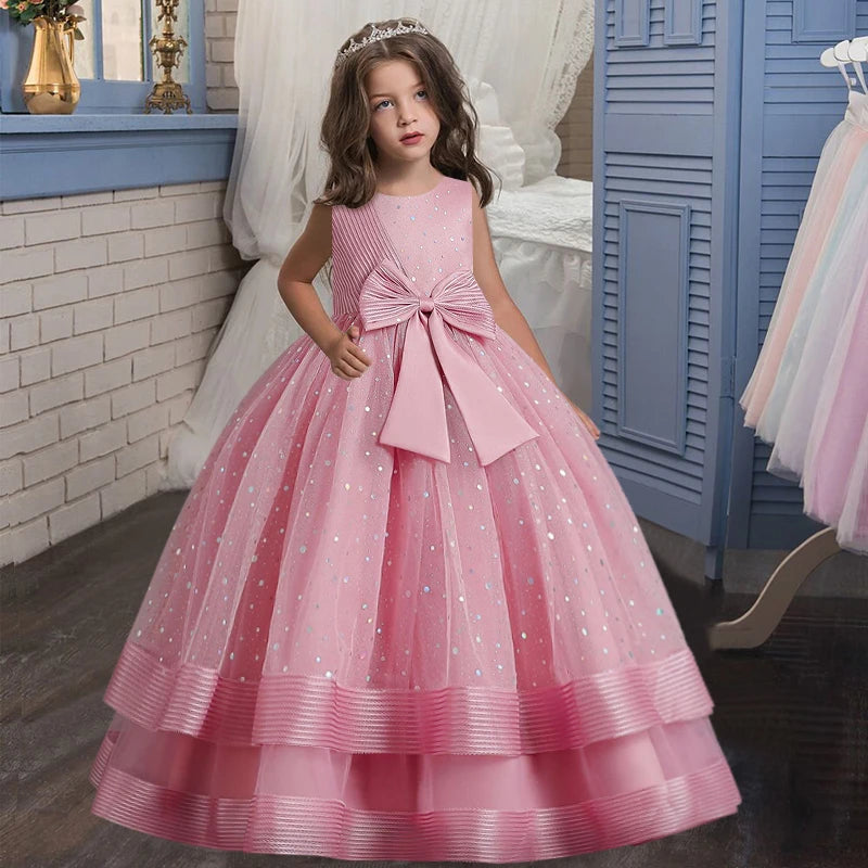 Elegant Sleeveless Bridesmaid Princess Dress by Baby Minaj Cruz