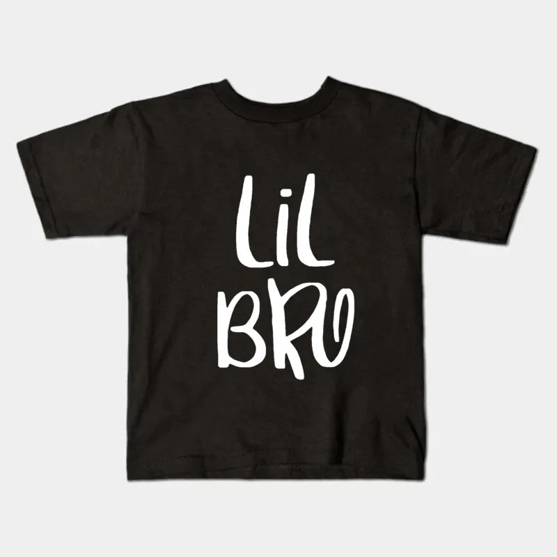 Twin Set Dress And Romper Matching Outfits Tshirt-LIL BRO 1 by Baby Minaj Cruz