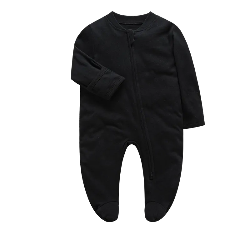 Unisex Baby Long Sleeve Bodysuit For Toddler black by Baby Minaj Cruz