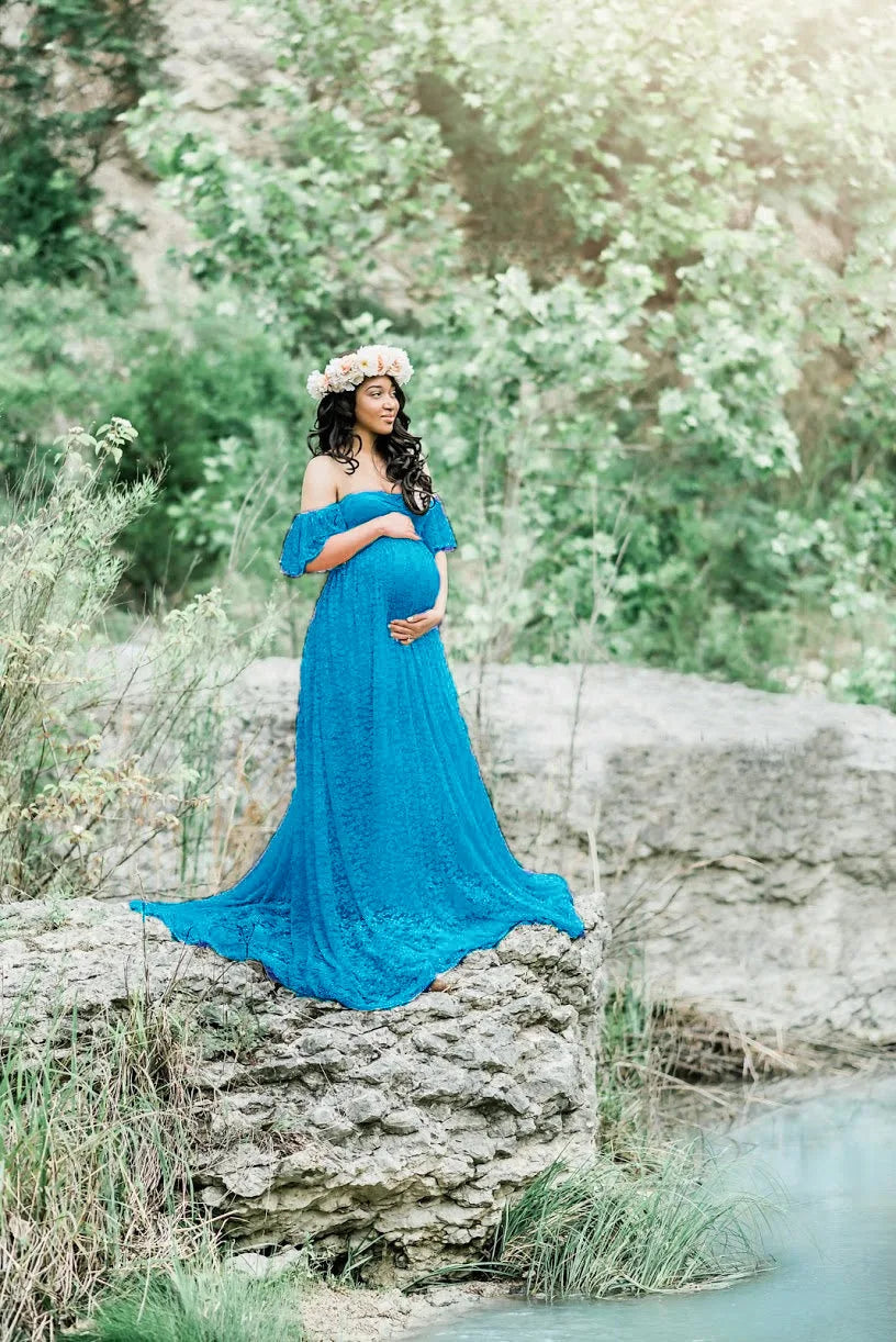 Long Maternity Dresses For Photography sky by Baby Minaj Cruz