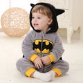 Superhero halloween romper costume Toddler Spring Dress gray by Baby Minaj Cruz