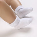 Soft Sole White Baptism Shoes 4Pairs socks-B by Baby Minaj Cruz